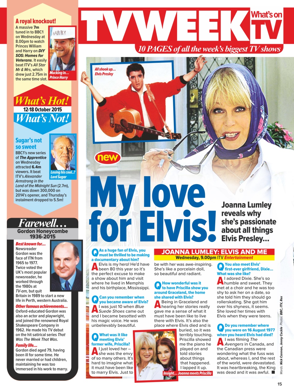 What's on TV Preview Pages