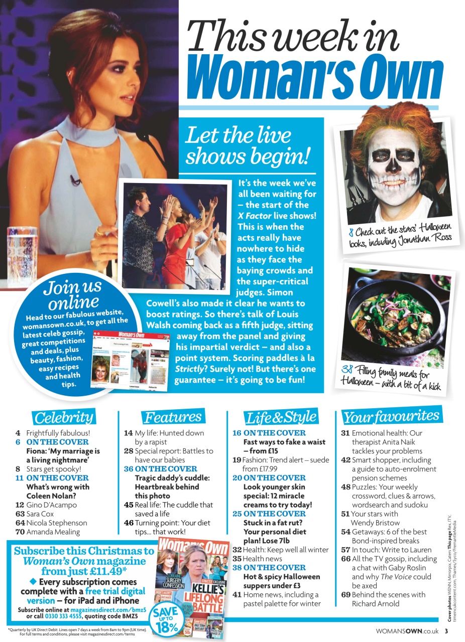 Woman's Own Preview Pages