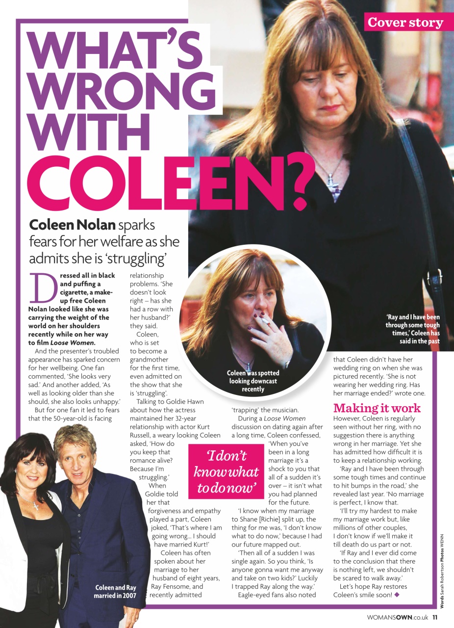 Woman's Own Preview Pages