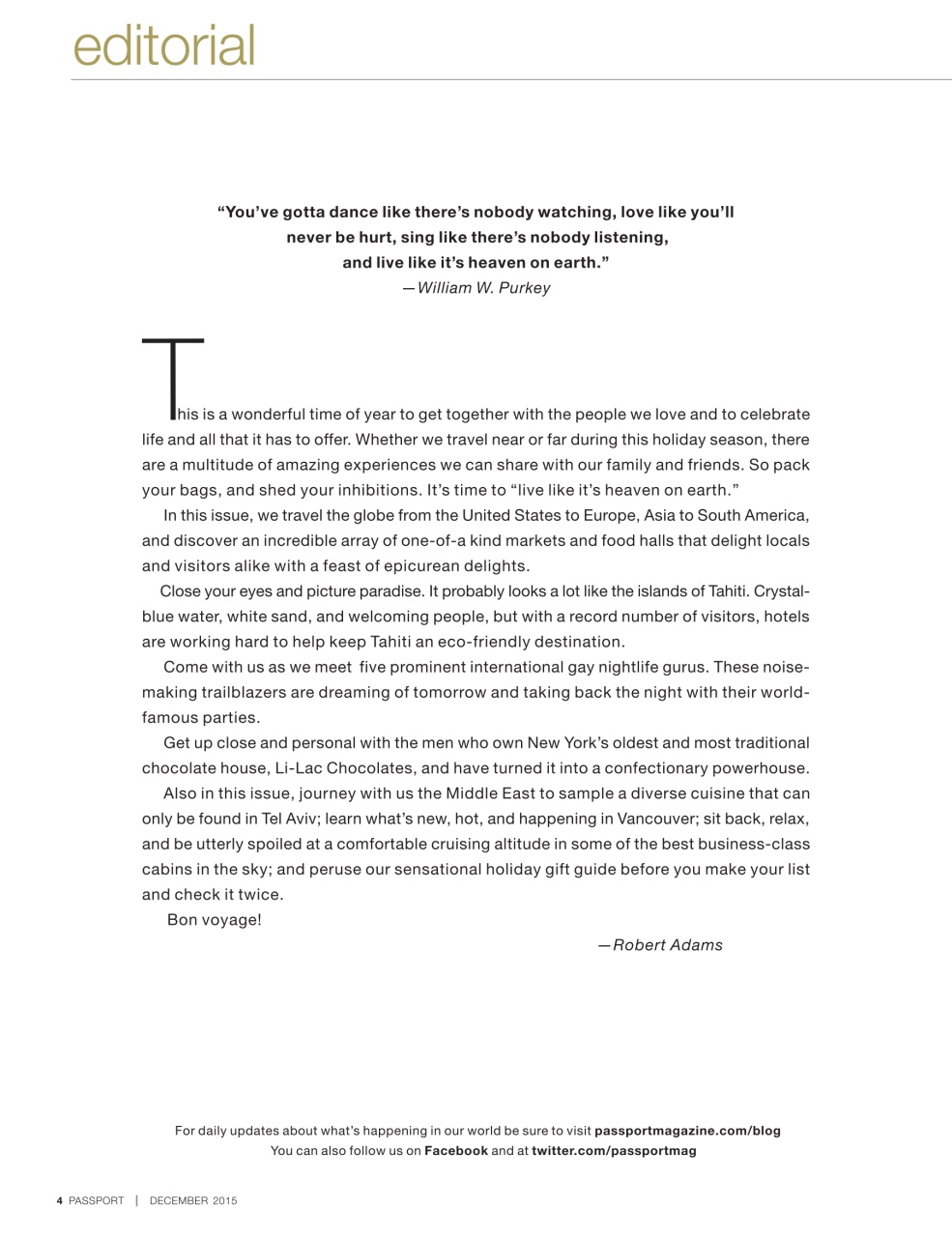 Passport Preview Pages