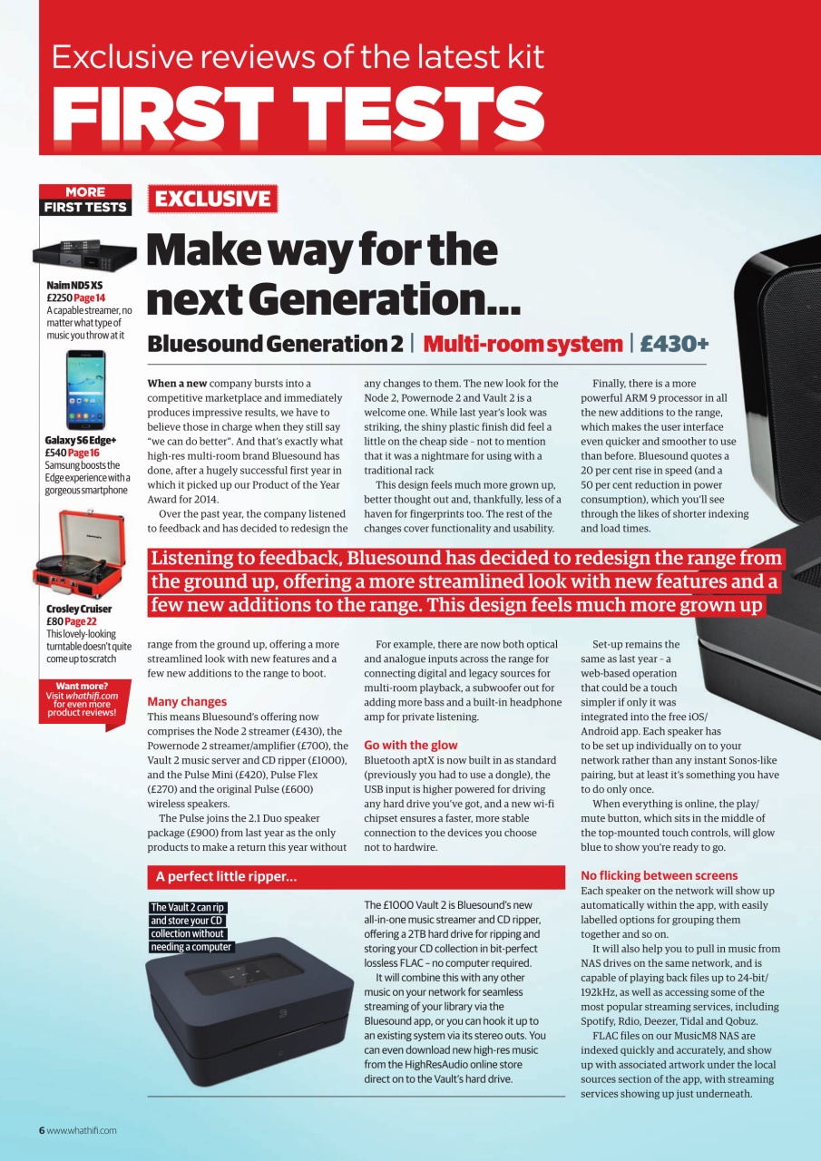 What HiFi Preview Pages