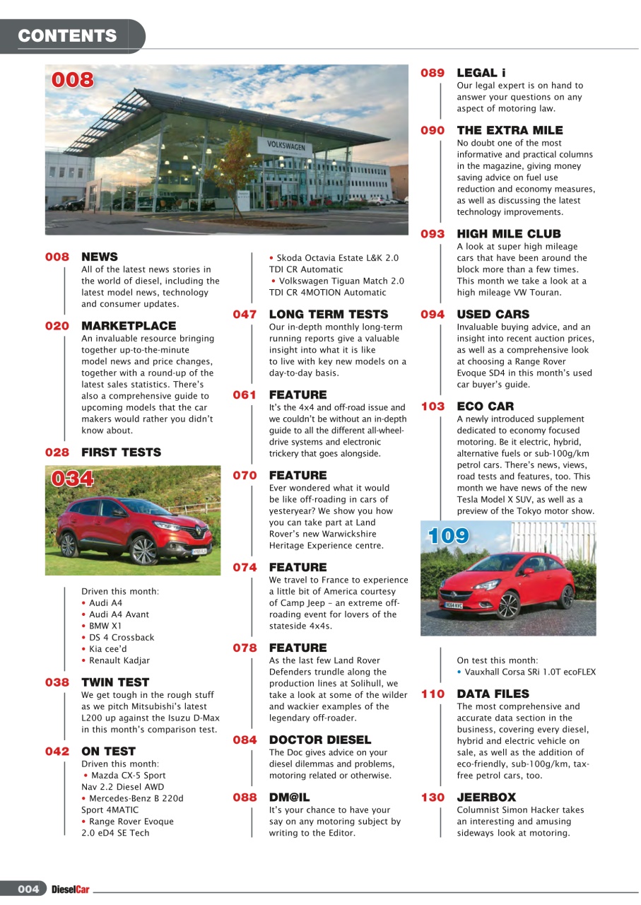 Diesel&EcoCar Magazine Preview Pages