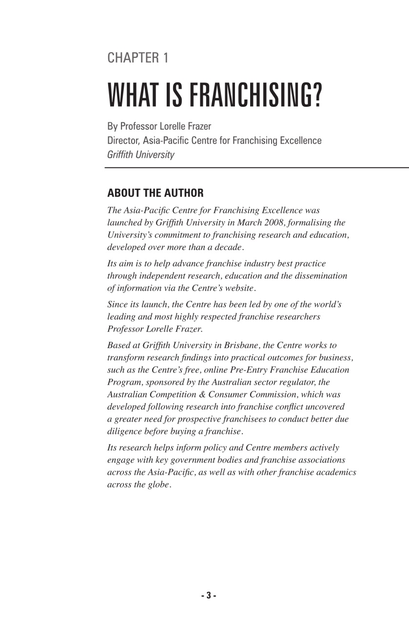 Business Franchise Guide Preview Pages