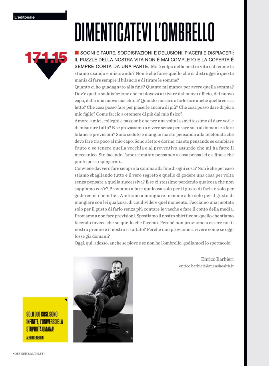 Men's Health Italia Preview Pages