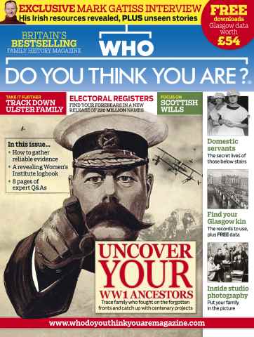Who Do You Think You Are? issue November 2015