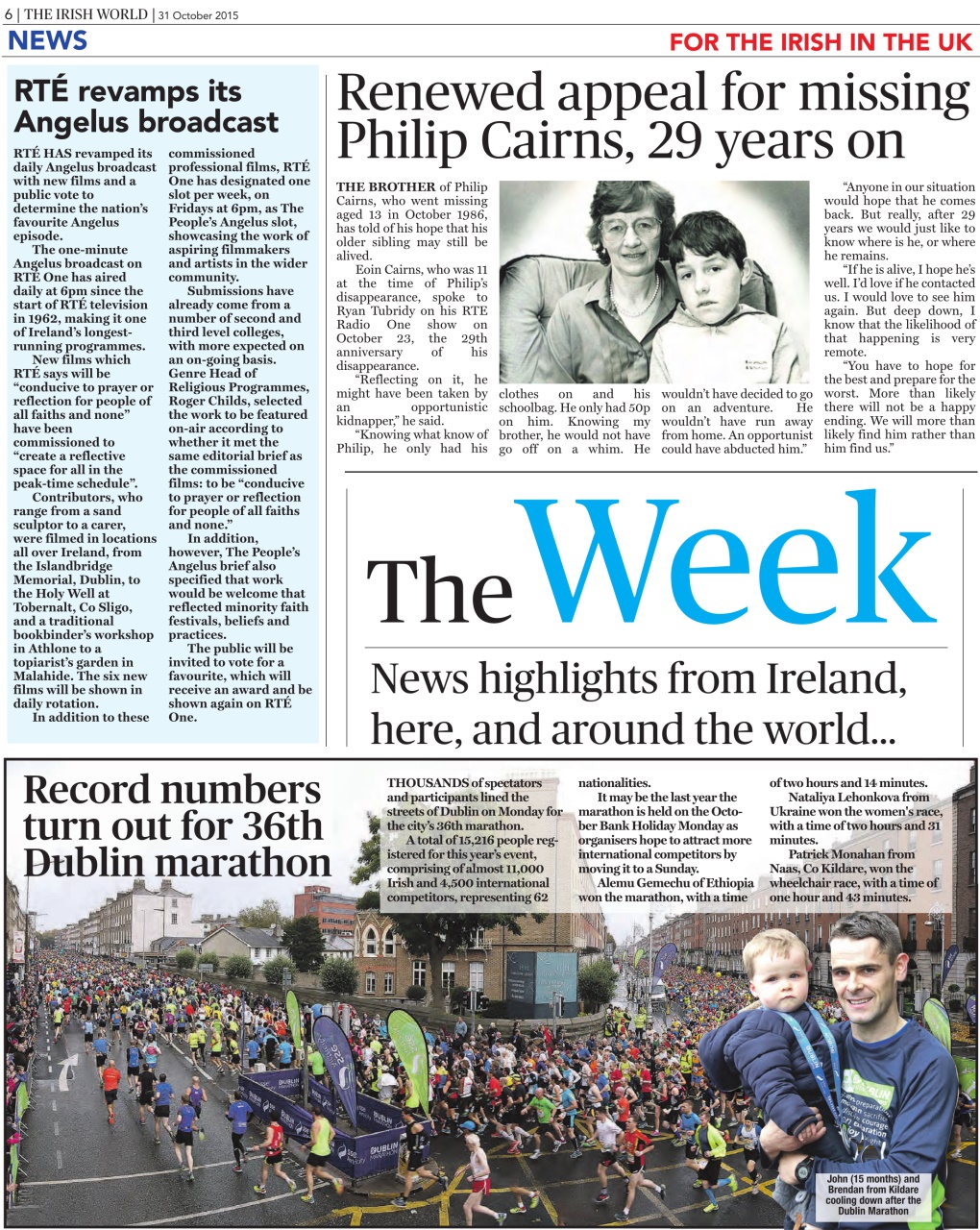 Irish World Preview Pages