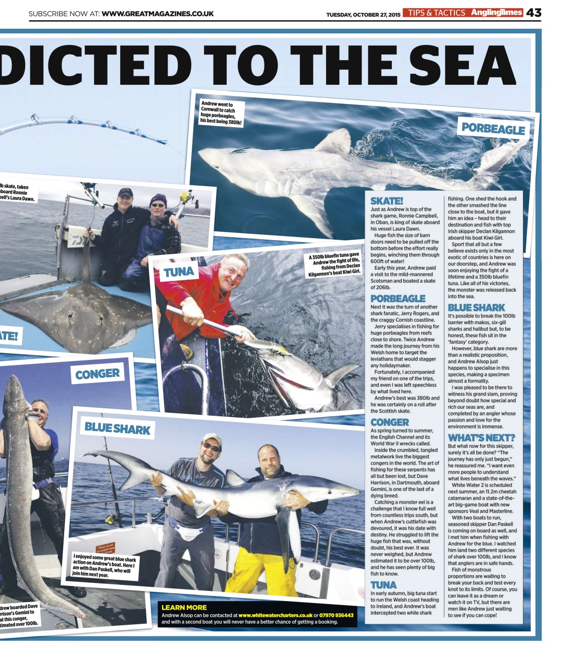 Angling Times Preview Pages