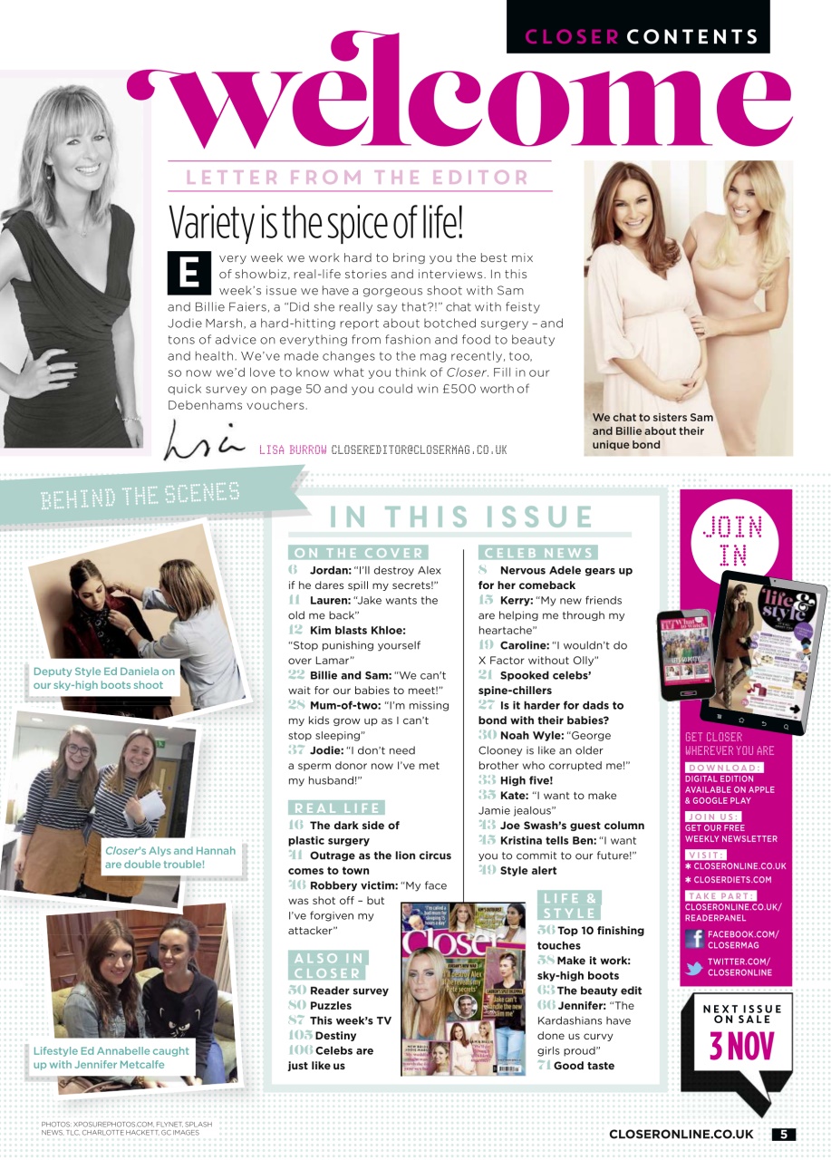 Closer Preview Pages