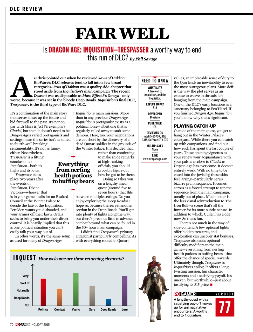 PC Gamer (US Edition) Preview Pages