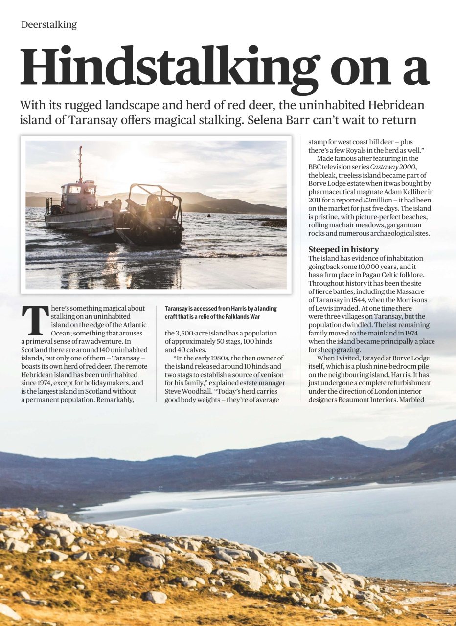 Shooting Times & Country Preview Pages