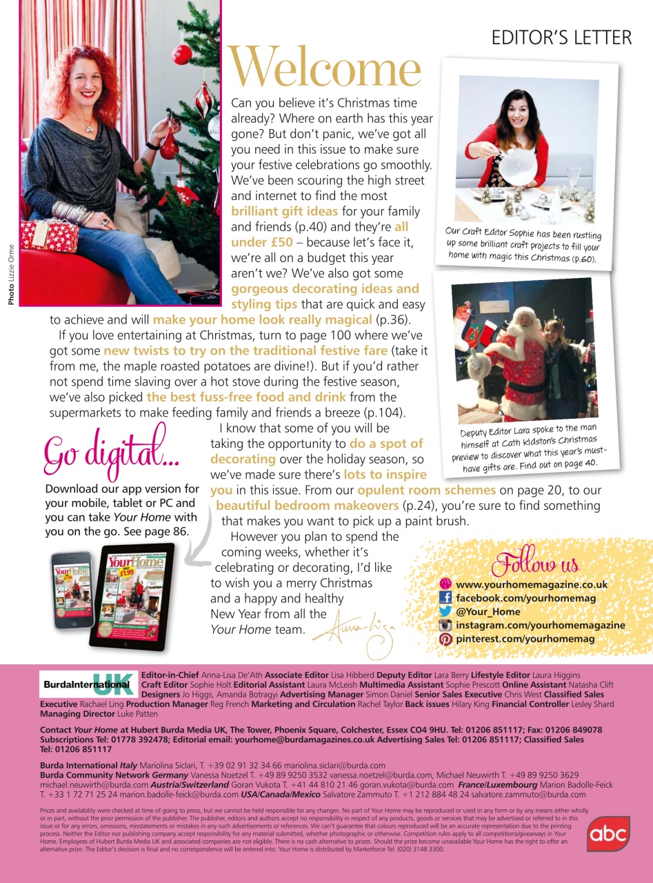 Your Home Magazine Preview Pages