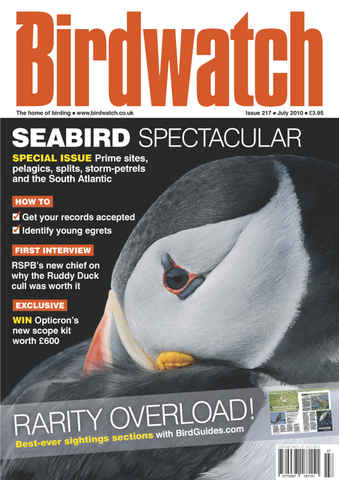 Birdwatch Magazine issue July 2010