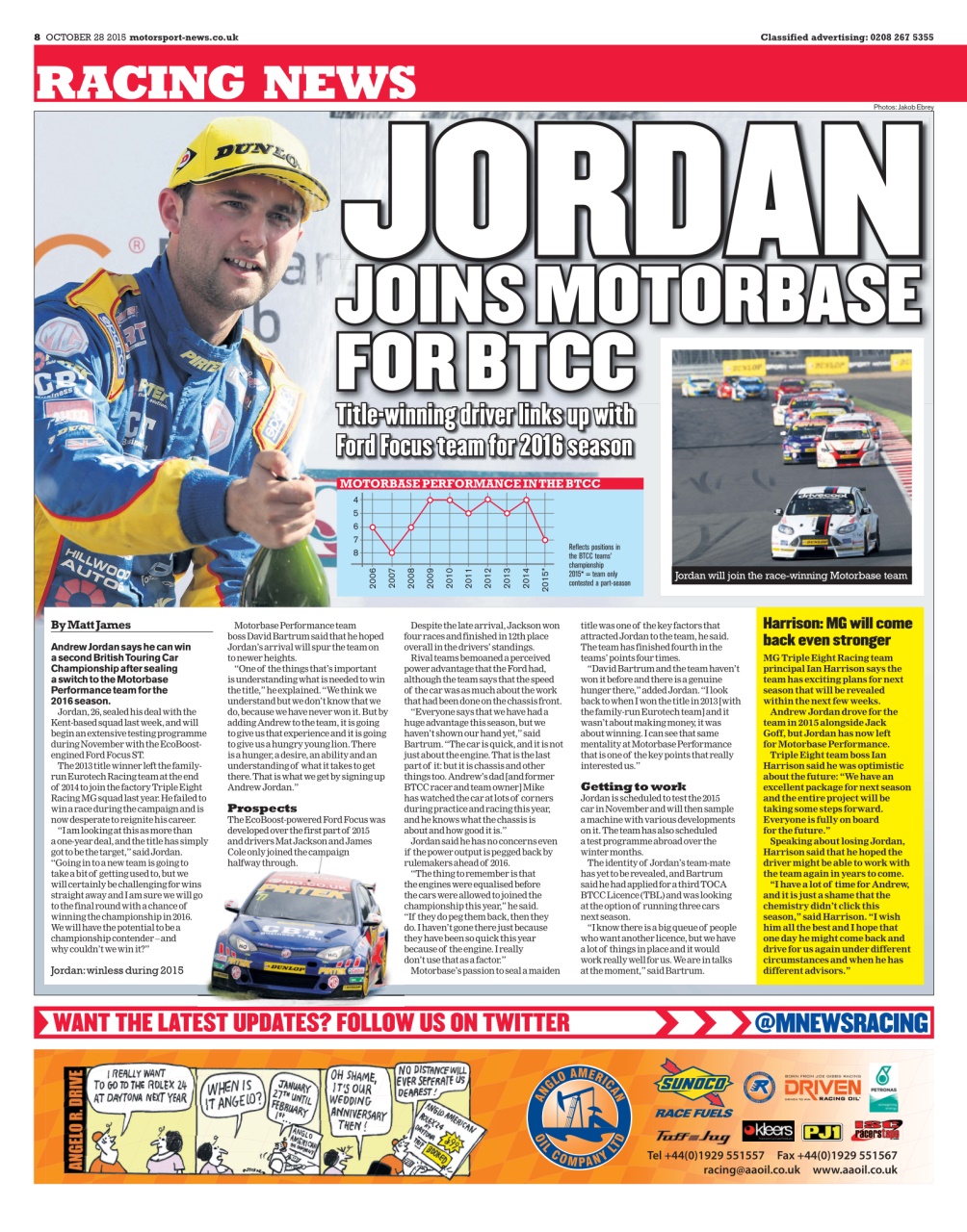 Motorsport News Preview Pages