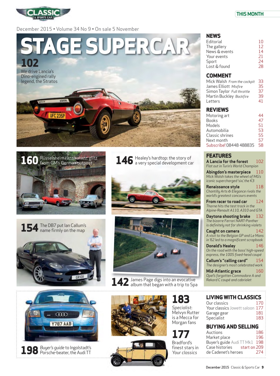 Classic & Sports Car Preview Pages