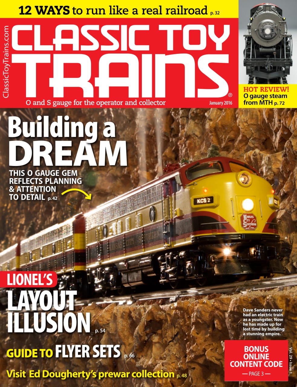 Classic Toy Trains Preview Pages