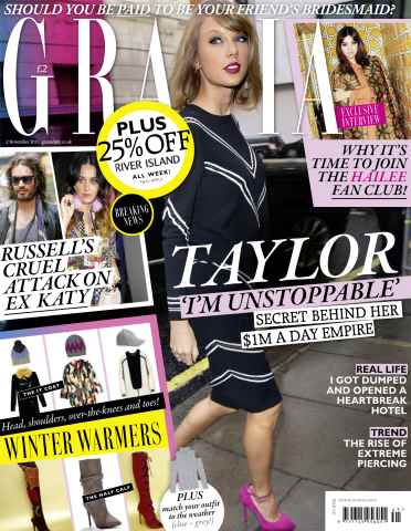 Grazia issue 2nd November 2015