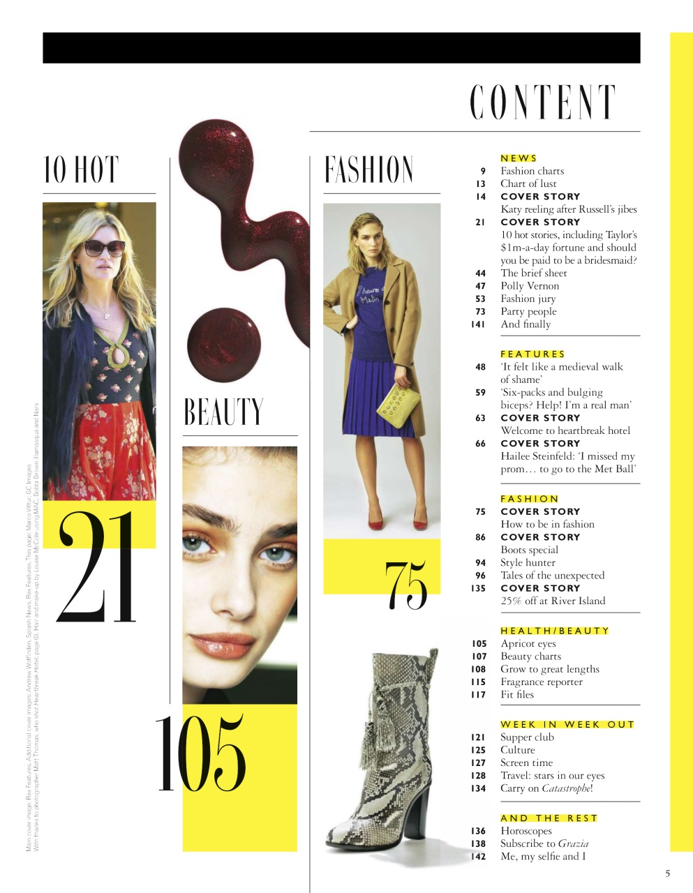 Grazia Preview Pages