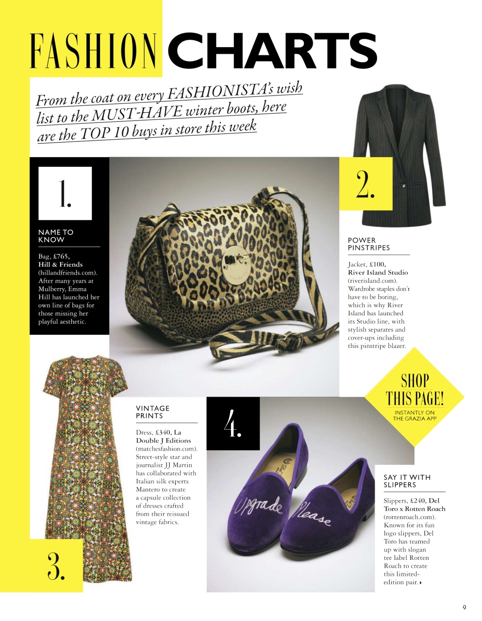 Grazia Preview Pages