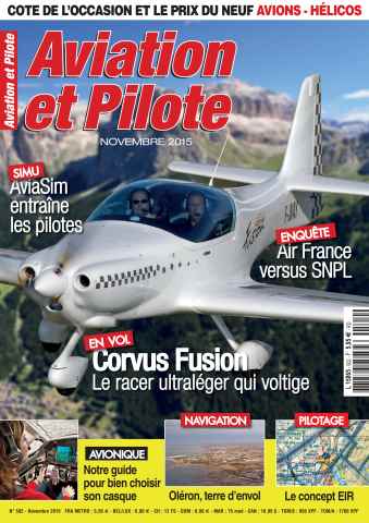 Aviation et Pilote issue November 2015