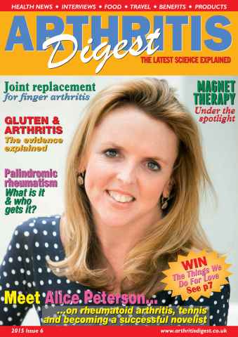 Arthritis Digest issue 2015 Issue 6