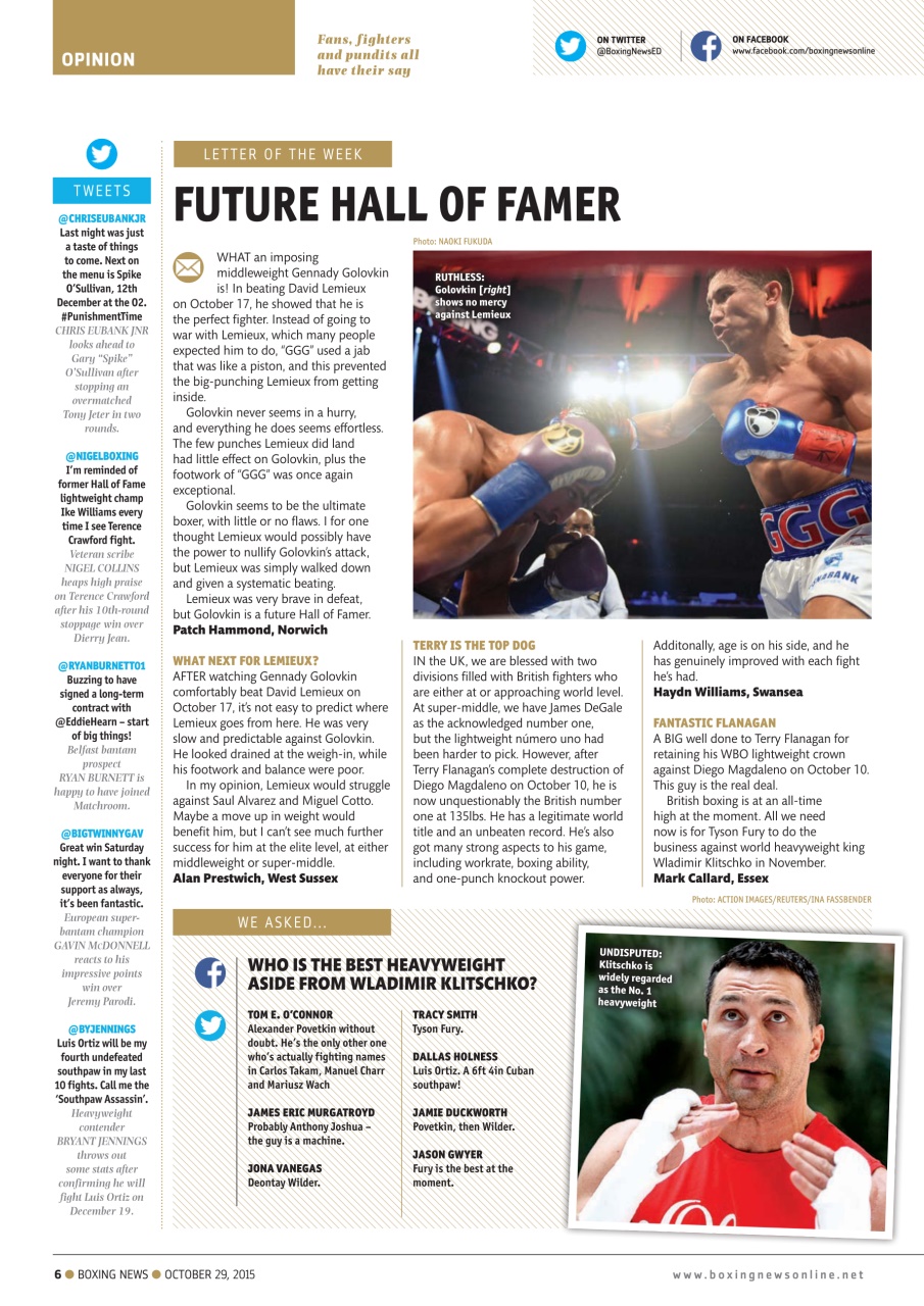 Boxing News Preview Pages