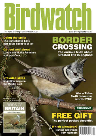 Birdwatch Magazine issue April 2010
