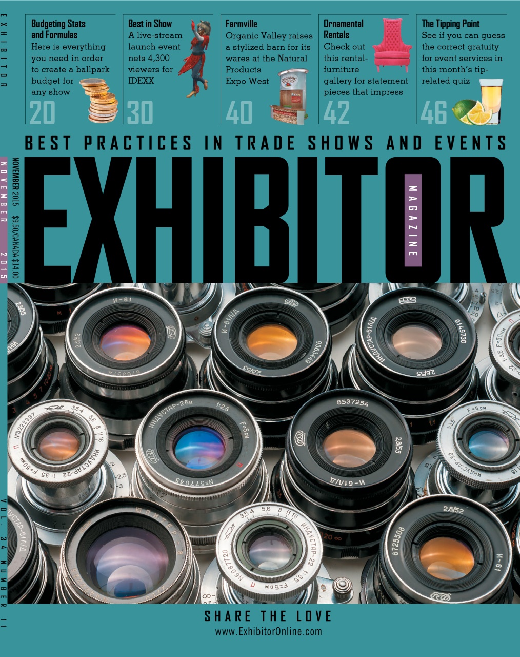 EXHIBITOR Magazine Preview Pages