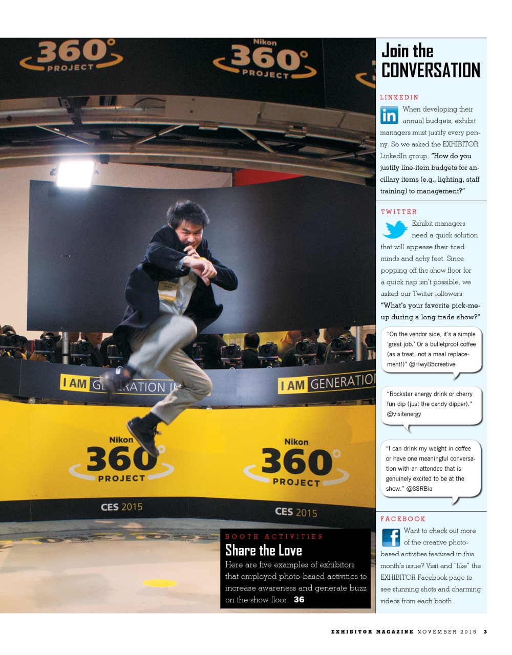 EXHIBITOR Magazine Preview Pages