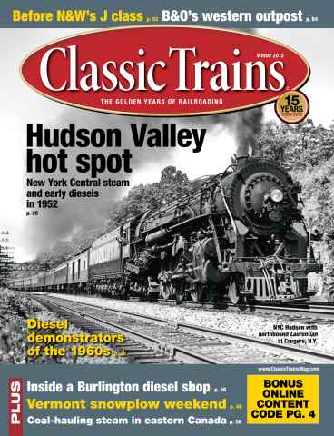 Classic Trains issue Winter 2015