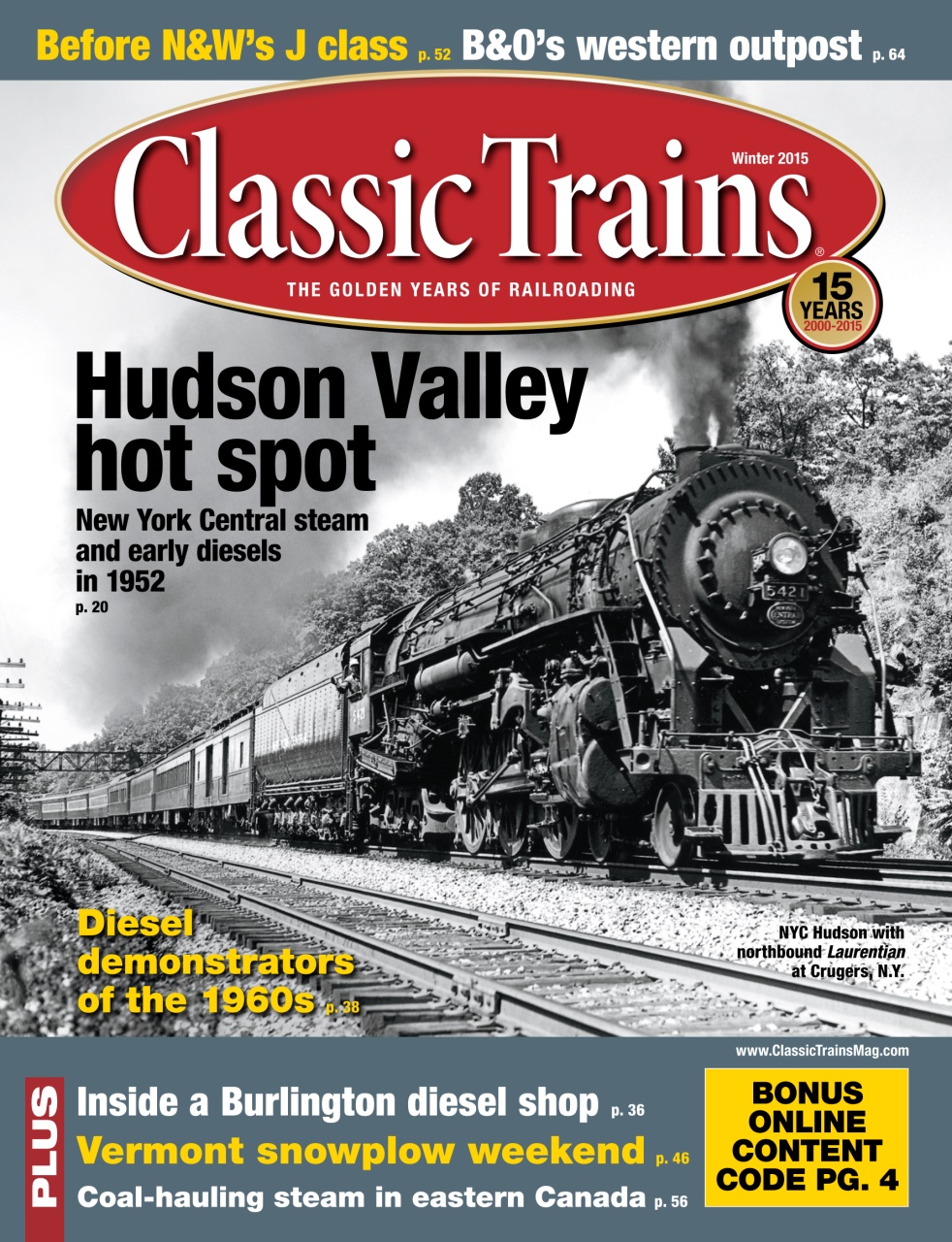 Classic Trains Preview Pages