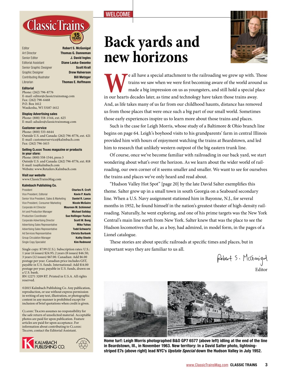 Classic Trains Preview Pages