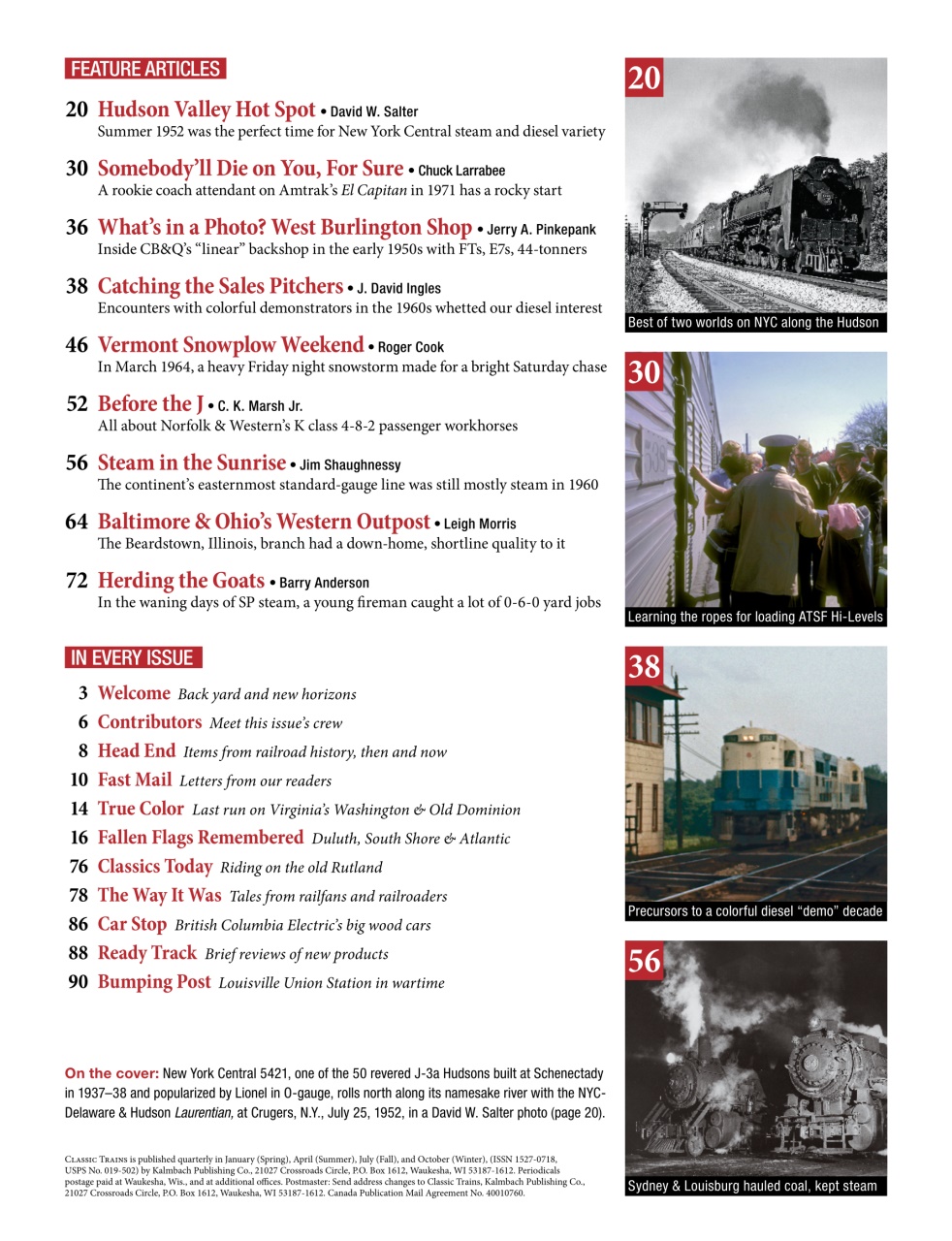 Classic Trains Preview Pages