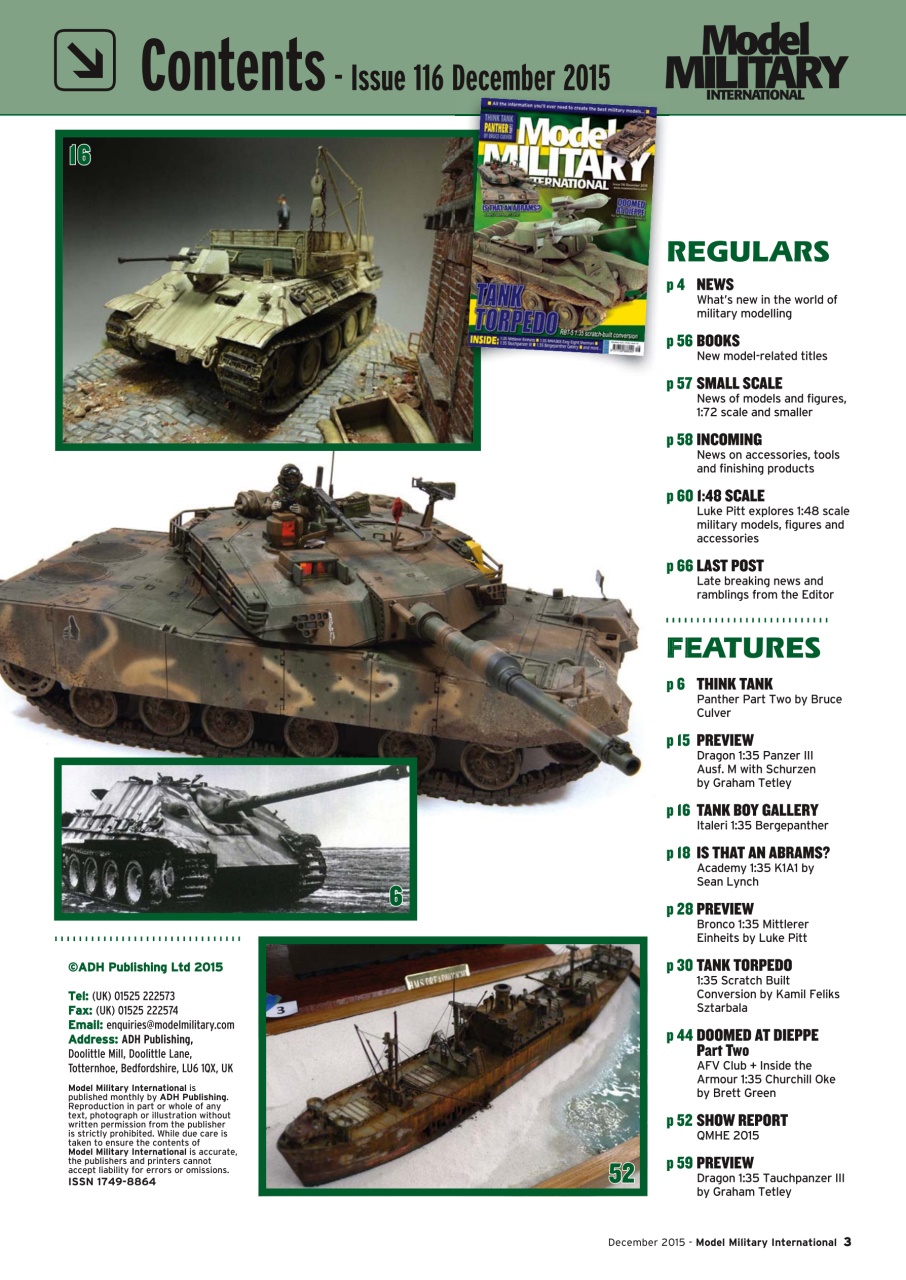 Model Military International Preview Pages