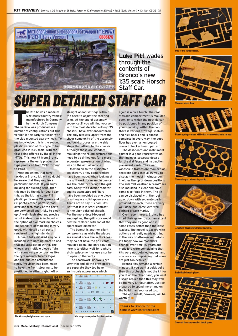 Model Military International Preview Pages