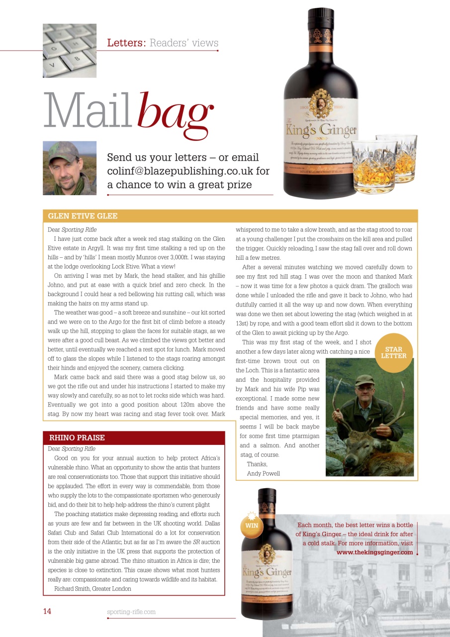 Sporting Rifle Preview Pages