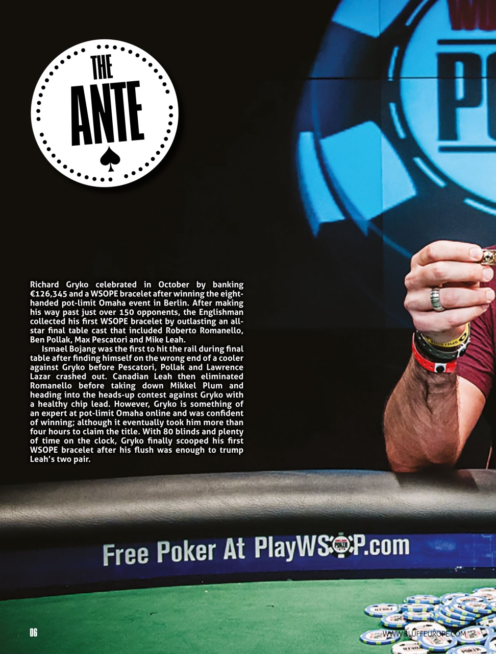 Bluff Europe Preview Pages