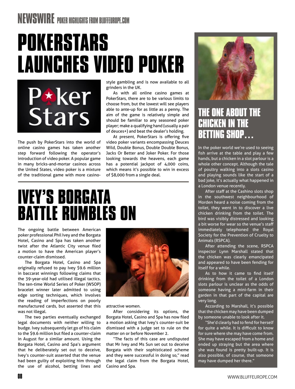 Bluff Europe Preview Pages