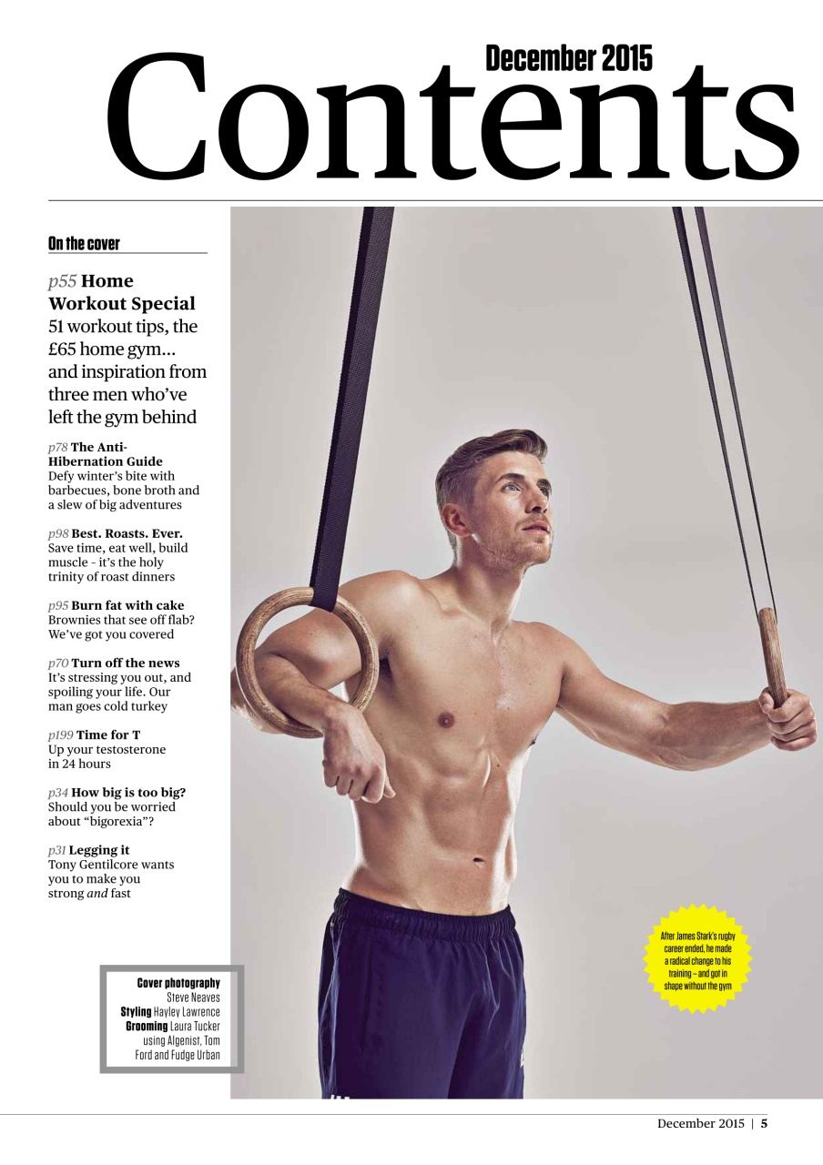 Men's Fitness Preview Pages