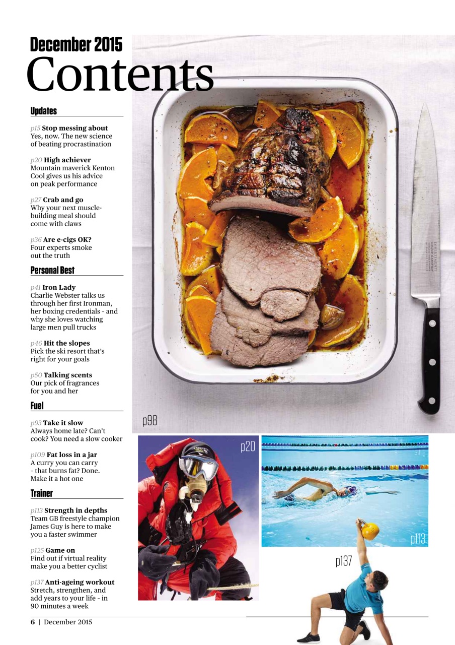 Men's Fitness Preview Pages