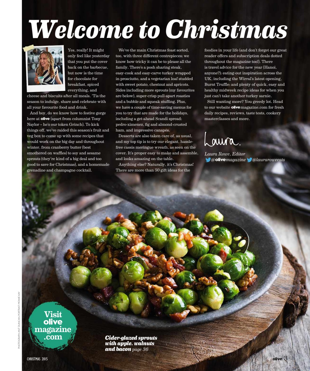 Olive Magazine Preview Pages