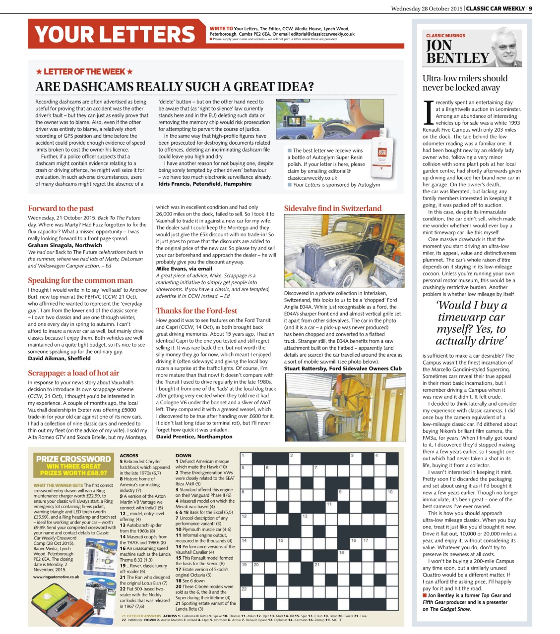 Classic Car Weekly Preview Pages