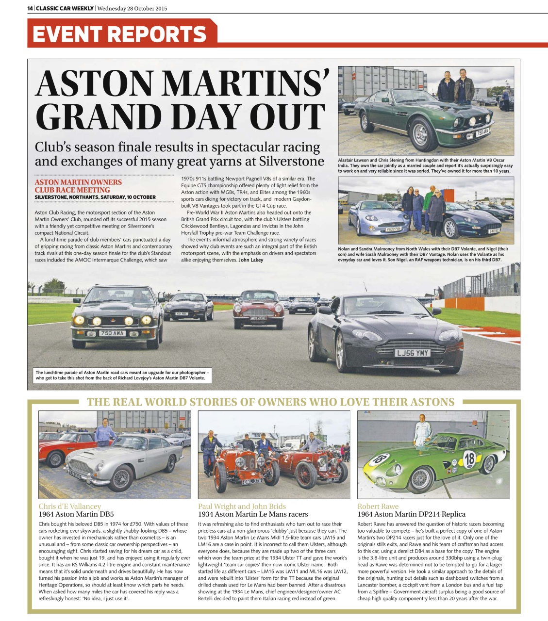 Classic Car Weekly Preview Pages
