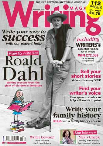 Writing Magazine issue November 2011