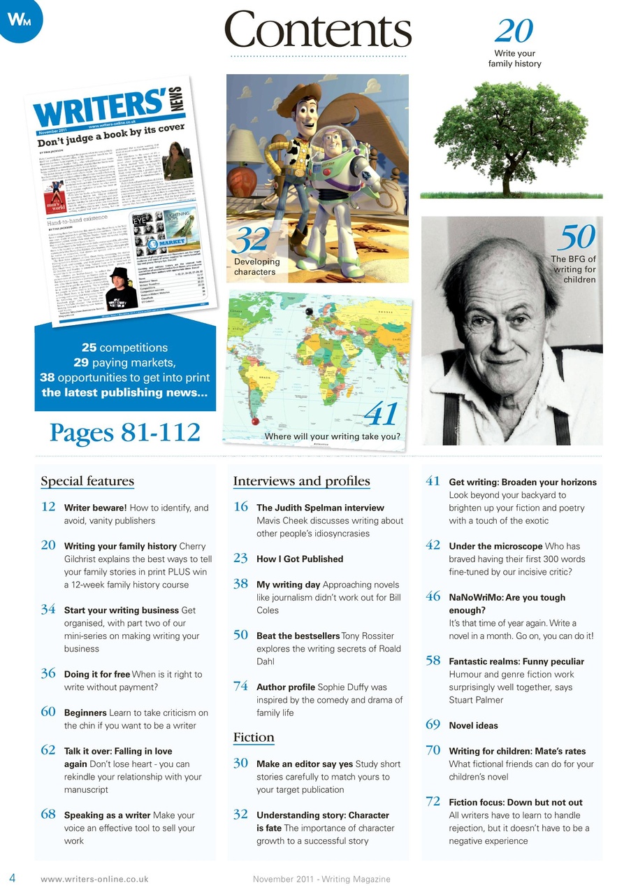 Writing Magazine Preview Pages