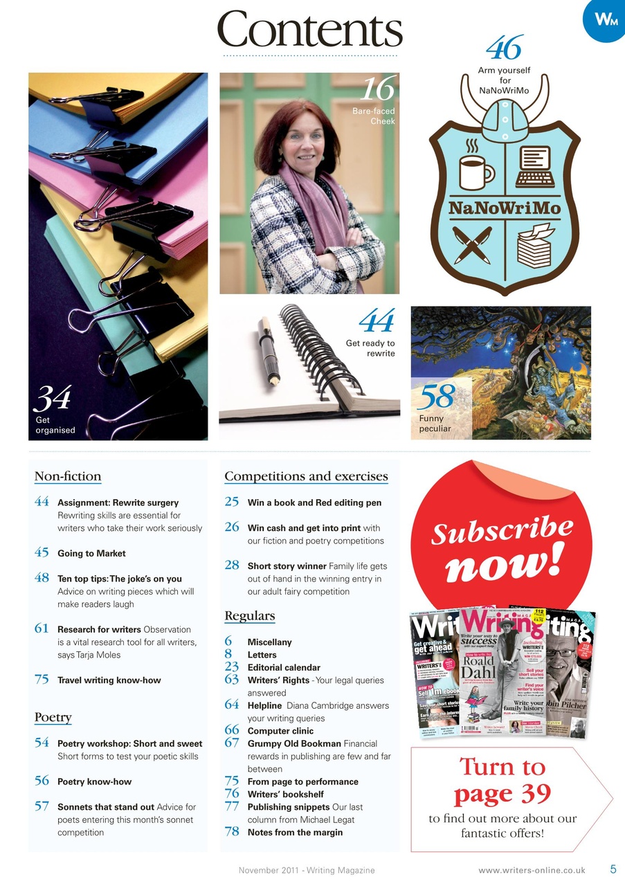 Writing Magazine Preview Pages