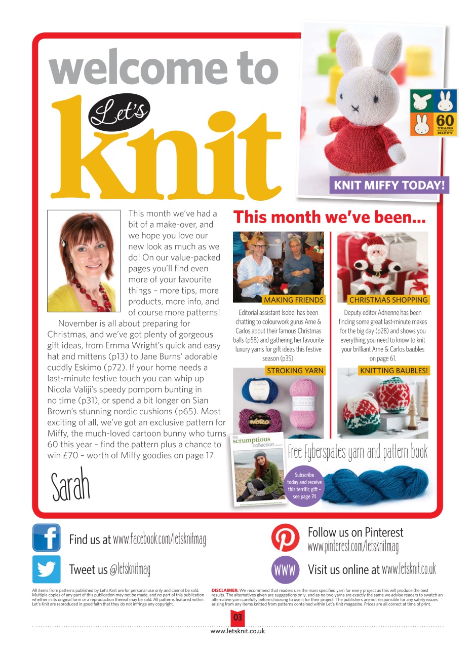 Let's Knit Preview Pages