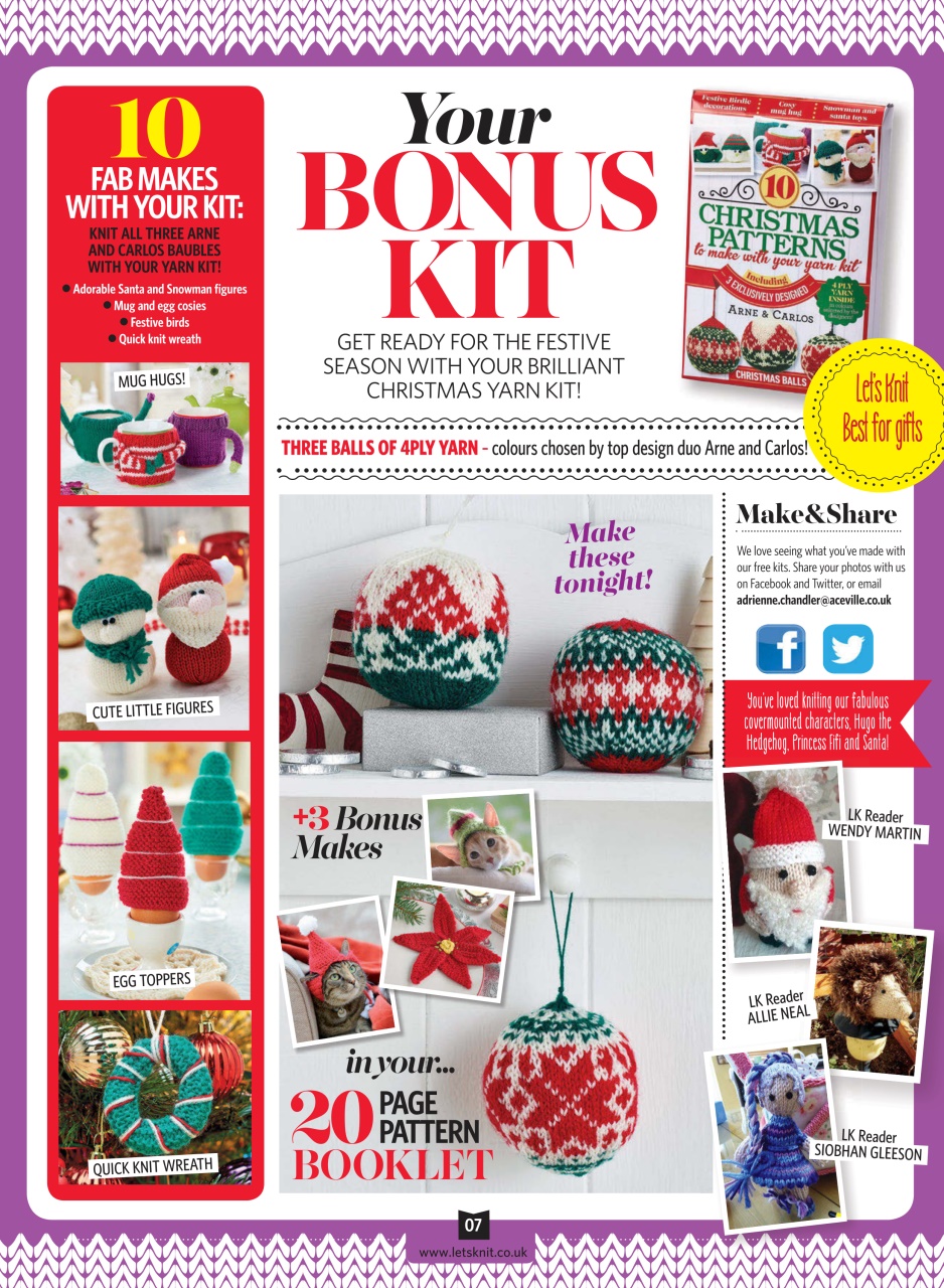 Let's Knit Preview Pages