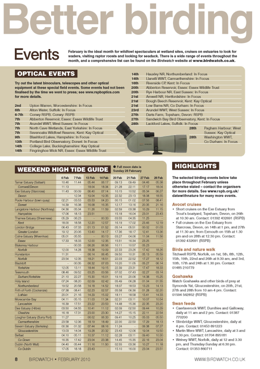 Birdwatch Magazine Preview Pages