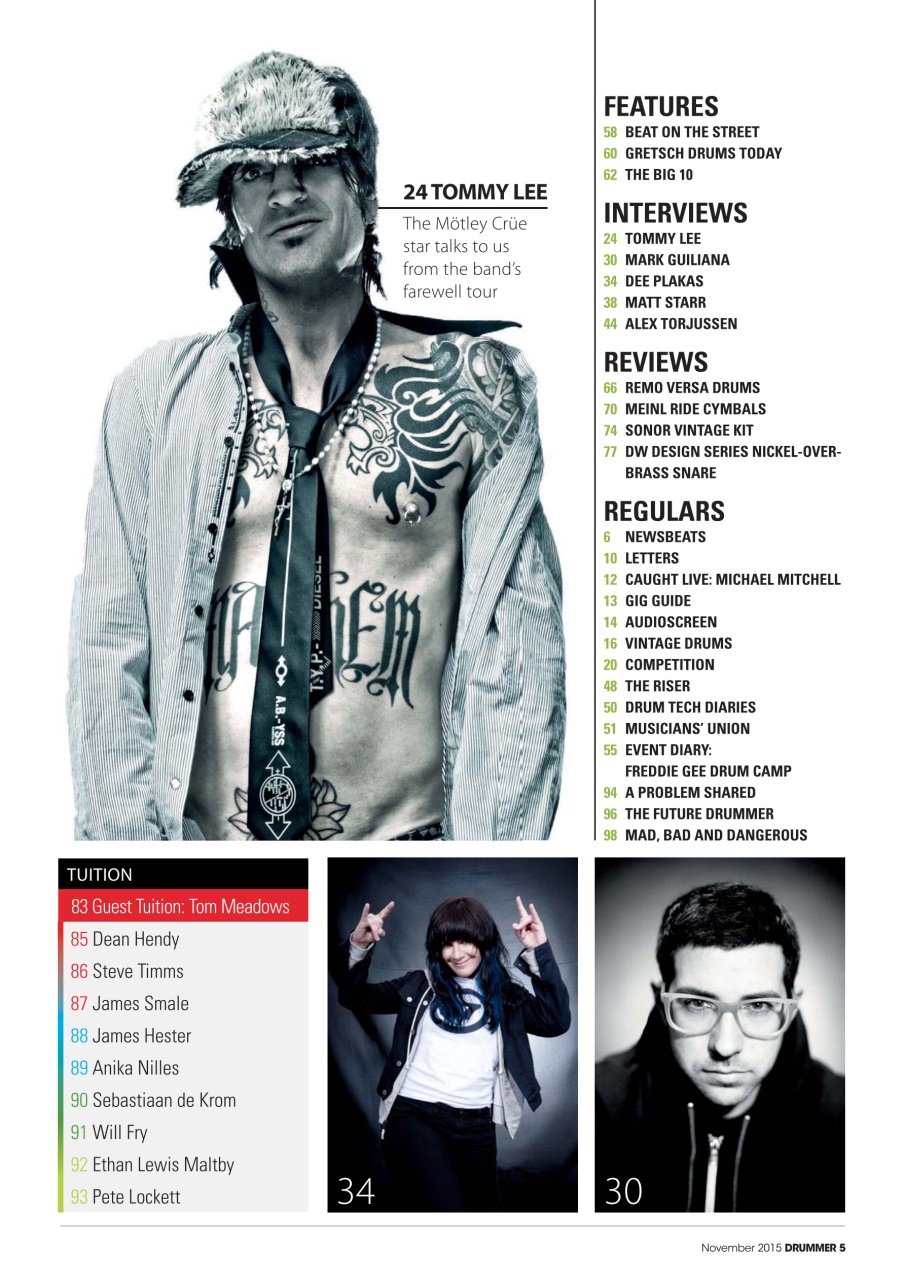 iDrum magazine: Never miss a beat Preview Pages
