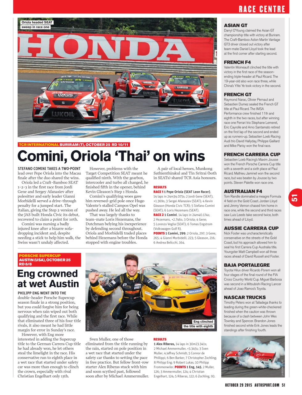 Autosport Preview Pages